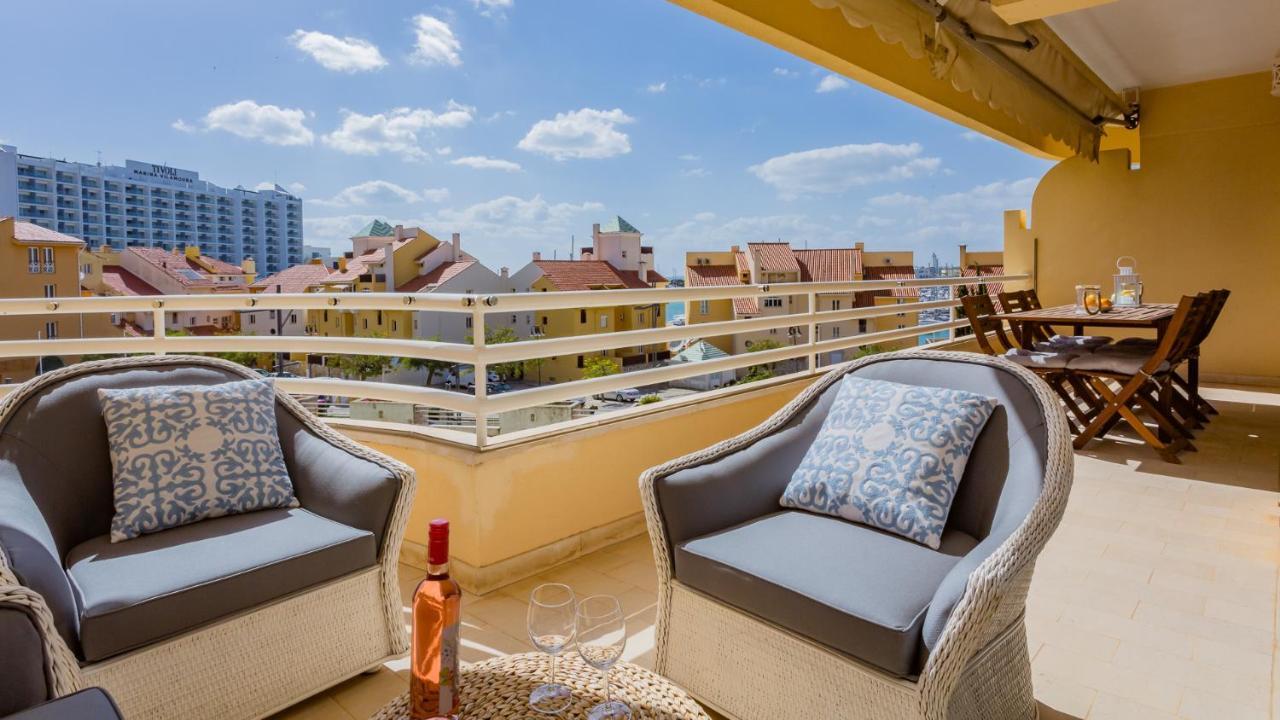 Marina 2Bdr Apartment With Balcony & Pool - 5Min From Beach By Lovelystay Quarteira Exterior photo